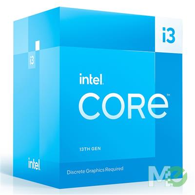 Intel Core™ i3-13100F Processor, 3.4GHz w/ 4 Cores / 8 Threads
