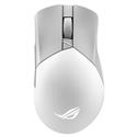 MX00123970 ROG Gladius III AimPoint Gaming Mouse, White w/ 36,000 dpi Sensor, Wired USB, Bluetooth, 2.4Ghz Wireless