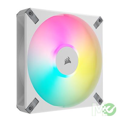 MX00124021 AF140 RGB ELITE 140mm High-Performance PWM Fluid Dynamic Bearing Case Fan, Single Pack - White