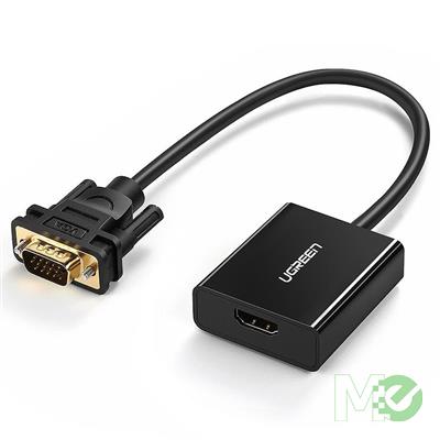 MX00124078 VGA to HDMI Adapter w/ Audio, Micro USB Power Supply 