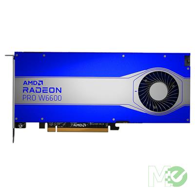 MX00124264 Radeon™ Pro W6600 Professional Graphics Card, PCIe, 8GB w/ HDMI, Quad DP 