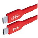 MX00124484 CAC-1513 USB 2.0 Type-C Cable, 10 Feet w/ 240W PD v3.1 Fast Charging