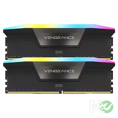 MX00124555 Vengeance RGB 96GB DDR5 5600MHz CL40 Dual Channel Kit (2x 48GB), Black