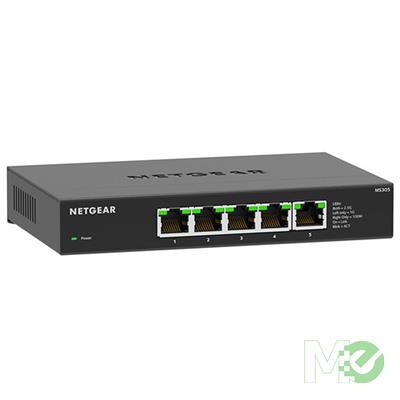 MX00124653 5-Port Multi-Gigabit (2.5G) Ethernet Unmanaged Switch 