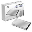 MX00124688 NexStar 6G 2.5 inch USB 3.2 Type-A External Storage Enclosure, Silver w/ Installation Kit