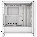MX00124735 iCUE 4000D RGB Airflow Mid-Tower ATX Case w/ Tempered Glass, White 
