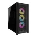 MX00124736 iCUE 5000D RGB Mid-Tower Case w/ 3x AF120 RGB Elite Fans, Lighting Node PRO Controller, Tempered Glass