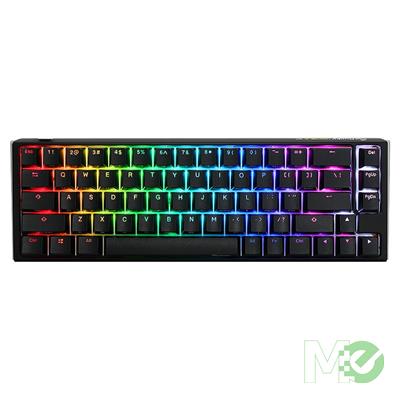 MX00124745 One3 AURA SF (65%) Mechanical RGB Keyboard, Black w/ Cherry MX Brown Key Switches, PBT Double Shot KeyCaps
