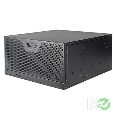 MX00124768 RM51 5U Rackmount Server Chassis w/ Dual 180mm fans, Enhanced Liquid Cooling Compatibility