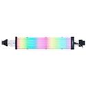 MX00124885 Strimer Plus V2 12VHPWR 12+4 Pin to 12+4 Pin Addressable RGB Extension Cable w/ 12 Light Guides 