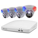 MX00124925 SWDVK-85680W4DE 4K 8 Channel 2TB DVR System Kit w/ 4x 8MP Bullet Spotlight & Siren Security Cameras