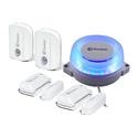 MX00124934 Home Security Alert Kit w/ 2x Window or Door Alert Sensor, 2x Motion Alert Sensor, 1x Indoor Siren