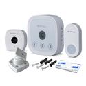 MX00124938 Alpha Series Home Assistance Button & Movement Sensor Kit w/ Chime, PIR Sensor, Doorbell Button