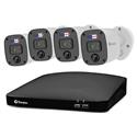 MX00124987 DVR-5680 4K UHD 8 Channel DVR Security System Kit w/ 4x PRO-4KRQ 4K UHD Enforcer Cameras, Installation Kit