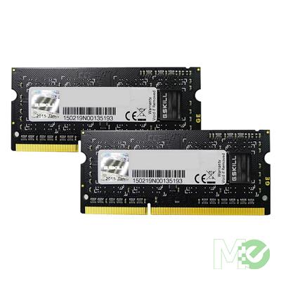 MX00125024 8GB PC3-12800 DDR3-1600 SODIMM Kit for Notebooks (2x 4GB)