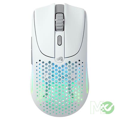 MX00125149 Model O 2 Wireless RGB Gaming Mouse, White w/ BAMF 2.0 Sensor, Glorious Switches