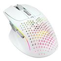 MX00125152 Model I 2 Wireless Ergonomic RGB Gaming Mouse, White w/ BAMF 2.0 Sensor, Glorious Switches