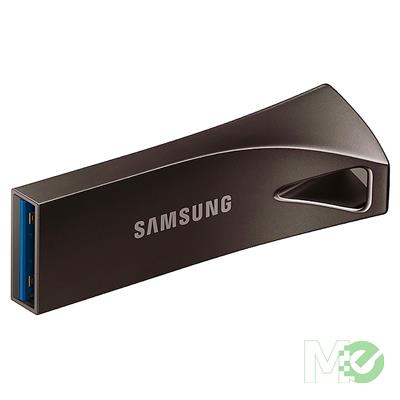 MX00125202 BAR Plus 64GB USB 3.1 Type-A Flash Drive, Titan Gray