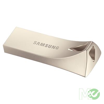 MX00125207 BAR Plus 128GB USB 3.1 Type-A Flash Drive, Champagne Silver