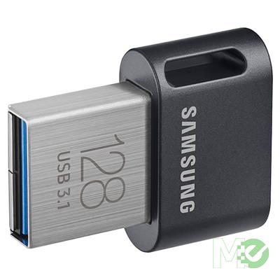 MX00125210 FIT Plus 128GB USB 3.1 Type-A Flash Drive, Silver