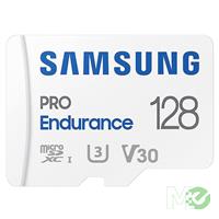 Samsung PRO Endurance microSDXC Memory Card w/ Adapter, 128GB Product Image