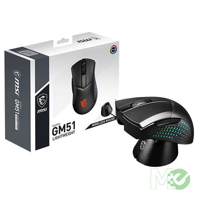 MX00125303 Clutch GM51 Lightweight Wireless RGB Optical Gaming Mouse w/ Bluetooth, Black 