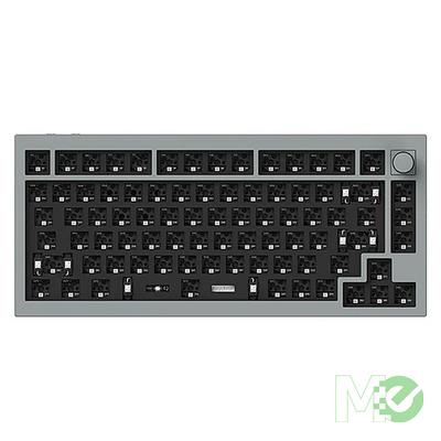 MX00125326 Q1 Pro QMK/VIA Custom Mechanical Barebone Keyboard, Silver Grey  