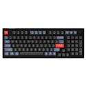 MX00125334 V5 97% Mechanical Gaming Keyboard, Frosted Black w/ K Pro Red Key Switches, Per Key RGB Lighting, Volume Knob, QMK Firmware