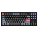 MX00125339 V3 80% Mechanical Gaming Keyboard, Carbon Black w/ K Pro Brown Key Switches, Per Key RGB Lighting, Volume Knob, QMK Firmware