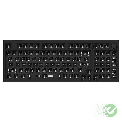 MX00125342 V5 96% Mechanical Gaming Keyboard - Barebones Edition, Frosted Black w/ PC Board, Steel Plate, Screw In Stabs, QMK Firmware
