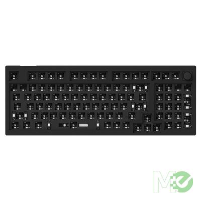 MX00125343 V5 96% Mechanical Gaming Keyboard - Barebones Edition, Carbon Black w/ PC Board, Steel Plate, Screw In Stabs, QMK Firmware