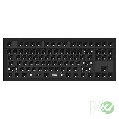 MX00125345 V3 80% Mechanical Gaming Keyboard - Barebones Edition, Carbon Black w/ PC Board, Steel Plate, Screw In Stabs, QMK Firmware