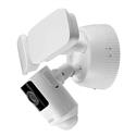 MX00125440 2K Wired Floodlight Security Camera, White w/ 2-Way Talk, Night Vision, IP65 
