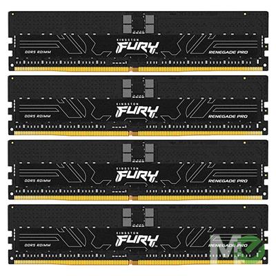 MX00125464 Fury™ Renegade Pro 64GB (4x 16GB) DDR5-5600 ECC Server RAM Kit, Black