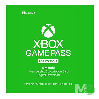 MX00125497 6 Month Xbox Game Pass Console Membership Subscription Card (Digital Download)