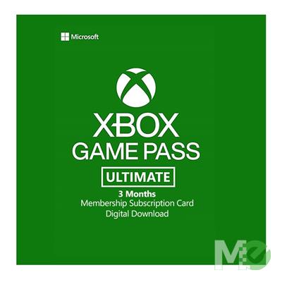 MX00125499 3 Month Xbox Game Pass Ultimate Membership Subscription Card (Digital Download)