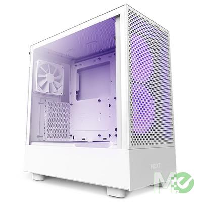 MX00125514 H5 Flow RGB Compact Mid Tower Airflow ATX Case, White