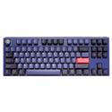 MX00125545 ONE 3 RGB TKL Mechanical Gaming Keyboard, Cosmic Blue w/ Cherry MX Brown Key Switches, Double Shot True PBT Key Caps