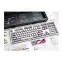 MX00125552 One 3 Mist Grey Full Size Gaming Keyboard w/ MX Silent Red Switches