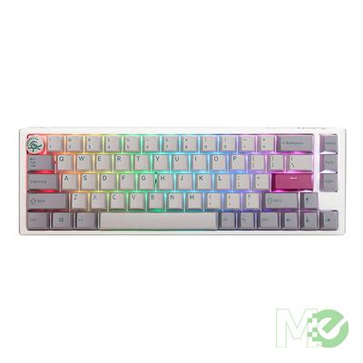 MX00125562 One 3 RGB Mist Grey SF Gaming Keyboard w/ MX Silent Red Switches