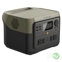EcoFlow RIVER 2 Max Portable Power Station w/ 512Whr LiFePO4 Battery, 120V AC @ 1,000W, 12V Vehicle & USB Type C / Type-A Outputs Product Image