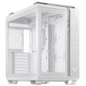MX00125628 TUF Gaming GT502 Mid Tower ATX Computer Case w/ Tempered Glass, White 