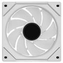 MX00125750 Uni SL-Infinity 120 RGB 120mm Case Fan, White w/ Reversed Fan Blades