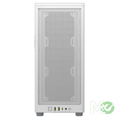 MX00125836 2000D Airflow Mini-ITX Case, White w/ 3 Metal Mesh Side Panels