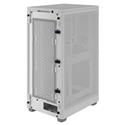 MX00125836 2000D Airflow Mini-ITX Case, White w/ 3 Metal Mesh Side Panels