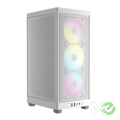 MX00125839 2000D RGB Airflow Mini-ITX Tower w/ Full Mesh Side Panels -White