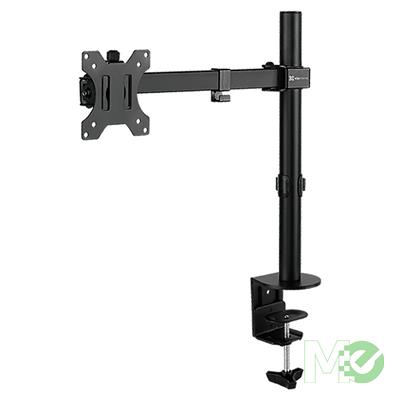 MX00125862 KPM-300 Single Monitor Mounting Arm,  For 13 ~ 32 in Monitors, Black w/ C-Clamp Grommet Base, 75mm / 100mm VESA Mounting Plate