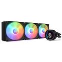 MX00125951 Kraken Elite 360 RGB 360mm AIO Liquid Cooler, Black w/ LCD Display, 3x F120 RGB Core Fans 