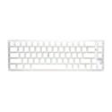 MX00126019 One 3 SF AURA RGB White Gaming Keyboard w/ MX Silver Switches