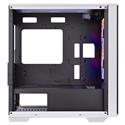 MX00126085 Divider 170 TG ARGB Micro Chassis, Snow White w/ 2x Pre-Installed 120mm ARGB Fans 